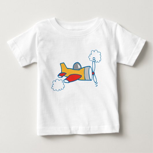 大型飛行機 ベビーTシャツ (正面)