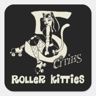 大型5CRKステッカー スクエアシール