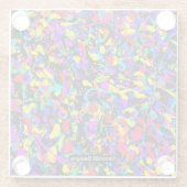 大型（ばちゃばちゃ）跳ねる – ガラスコースター (裏面)