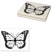 大型(昆虫)オオカバマダラ、モナークバタフライゴムスタンプ ラバースタンプ (押印)