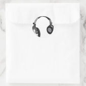 大型DJヘッドフォン ラウンドシール (バッグ)
