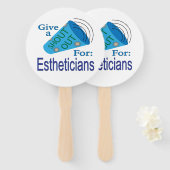 大声でエステティシャン ハンドファン (正面&裏面)