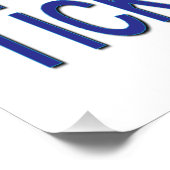 大声でチケットを飲む ポスター (コーナー)