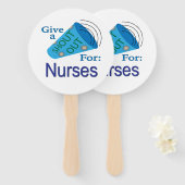 大声でナース ハンドファン (正面&裏面)