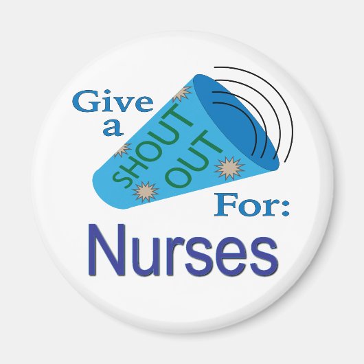 大声でナース マグネット (正面)