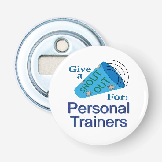 大声でパーソナルトレーナー 栓抜き (正面)