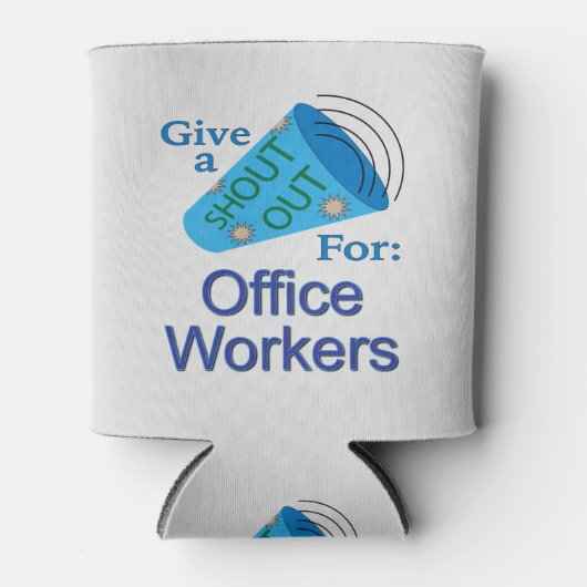 大声で会社員 缶クーラー (正面)