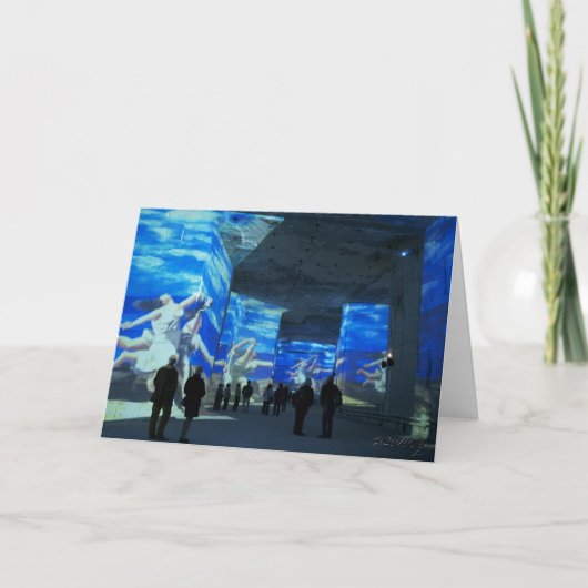 大声で住んで下さい! カード (正面)