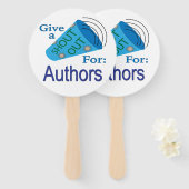 大声で作家 ハンドファン (正面&裏面)