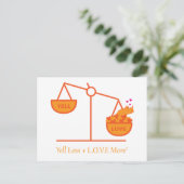 大声で叫ぶ+ L.O.V.E.もっと! ポストカード (スタンド正面)