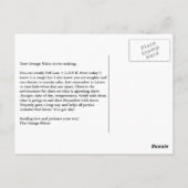 大声で叫ぶ+ L.O.V.E.もっと! ポストカード (裏面)