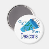 大声で叫んで非難する マグネット (正面/裏面)