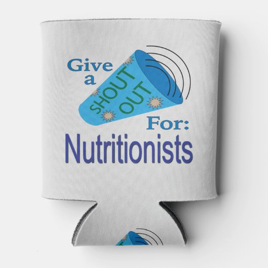 大声で栄養士 缶クーラー (正面)