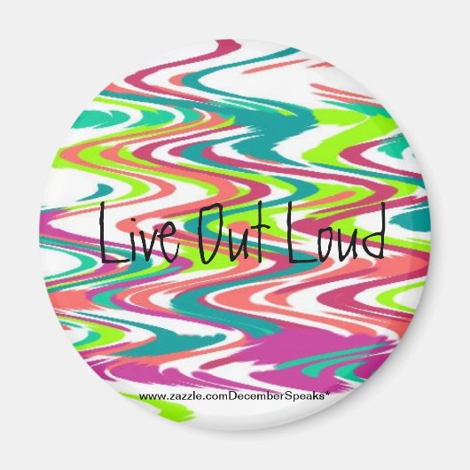 大声で生きる マグネット (正面)