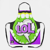 大声で笑う エプロン (正面)