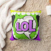 大声で笑う クッション (ブランケット)