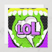 大声で笑う シーズンカード (正面/裏面)