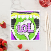 大声で笑う スタンダードランチョンナプキン (インサイチュ)