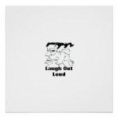 大声で笑う ポスター (正面)