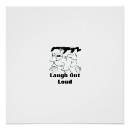 大声で笑う ポスター