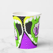 大声で笑う 紙コップ (裏面)