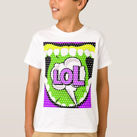 大声で笑う Tシャツ (正面)