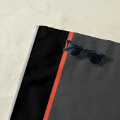 大声で素早く戻る ビーチタオル (インサイチュ)