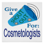 大声で美容師 ポスター (正面)