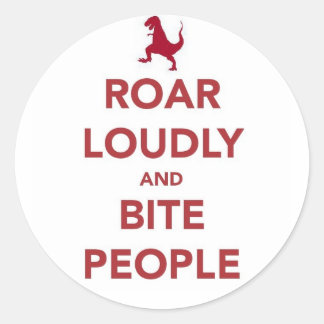 大声で言う ラウンドシール