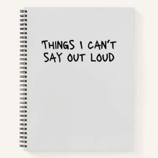 大声で言えないことおもしろいGagノート ノートブック