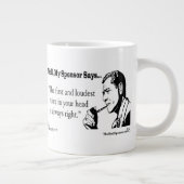 大声で ジャンボコーヒーマグカップ (右)