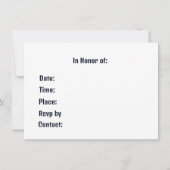 大変なパーティーだ 招待状 (裏面)