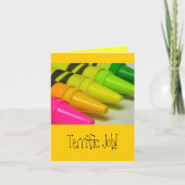 大変な仕事! カード (正面)