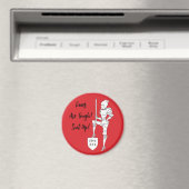 「大変な時代！強くなろう！」 ノートブック マグネット (インサイチュ (食洗機))
