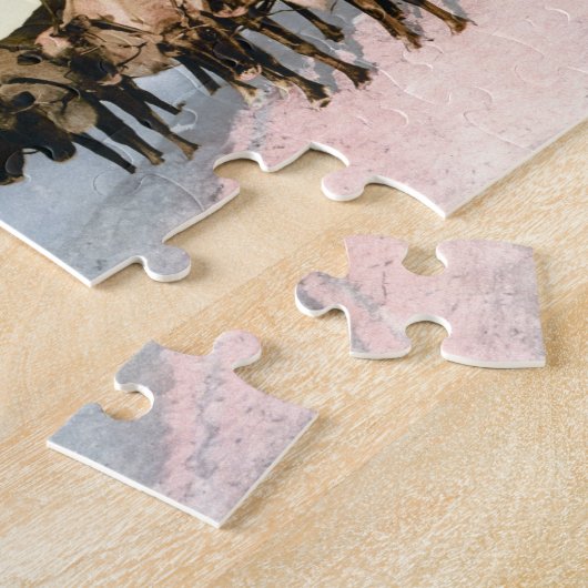 大天使のトナカイのジグソーパズル ジグソーパズル (側面)