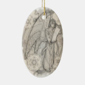 大天使のMetatronのオーナメント セラミックオーナメント (右)