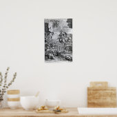 大天使ウリエルがゲイブリエルに知らせる ポスター (キッチン)