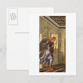 大天使ガブリエル、受胎告知から ポストカード (正面/裏面)