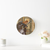 大天使ガブリエル、受胎告知から ラウンド壁時計 (ホーム)