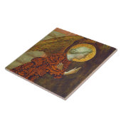 大天使ガブリエル、c. 1430年(パネルのテンペラ) タイル (側面)