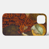 大天使ガブリエル、c.1430 （パネルのテンペラ） Case-Mate iPhoneケース (裏面 (横))