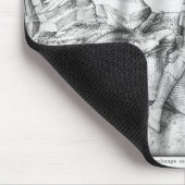 大天使セントマイケル、c.1450 マウスパッド (コーナー)