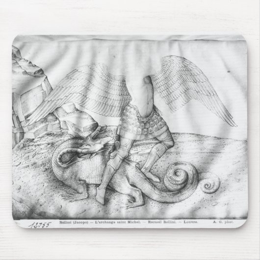 大天使セントマイケル、c.1450 マウスパッド (正面)