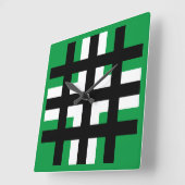 大天使マイケルの部隊 スクエア壁時計 (傾斜)