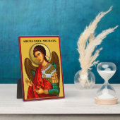 大天使マイケル フォトプラーク (側面)