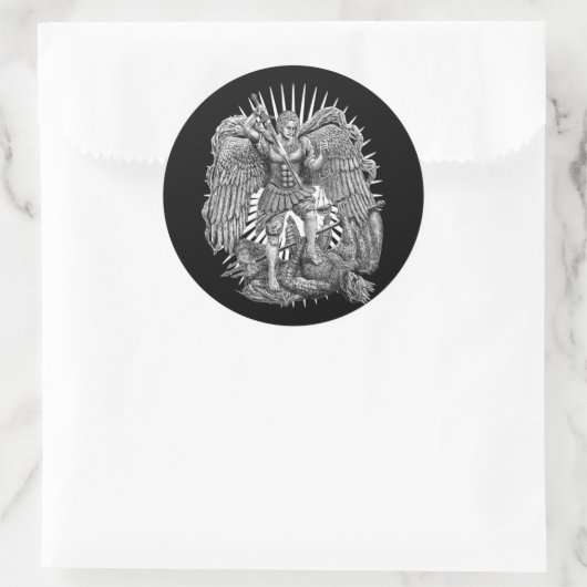 大天使マイケル ラウンドシール (バッグ)