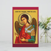 大天使マイケル 便箋 (スタンド正面)