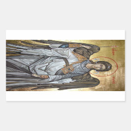 大天使マイケル 長方形シール