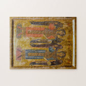 大天使ミカエルとガブリエル正統のアイコン ジグソーパズル (横)