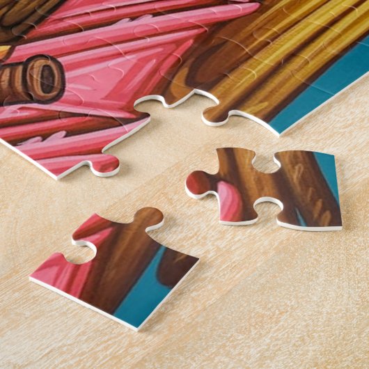 大天使ミカエル正教会のキリスト教のアイコン ジグソーパズル (側面)